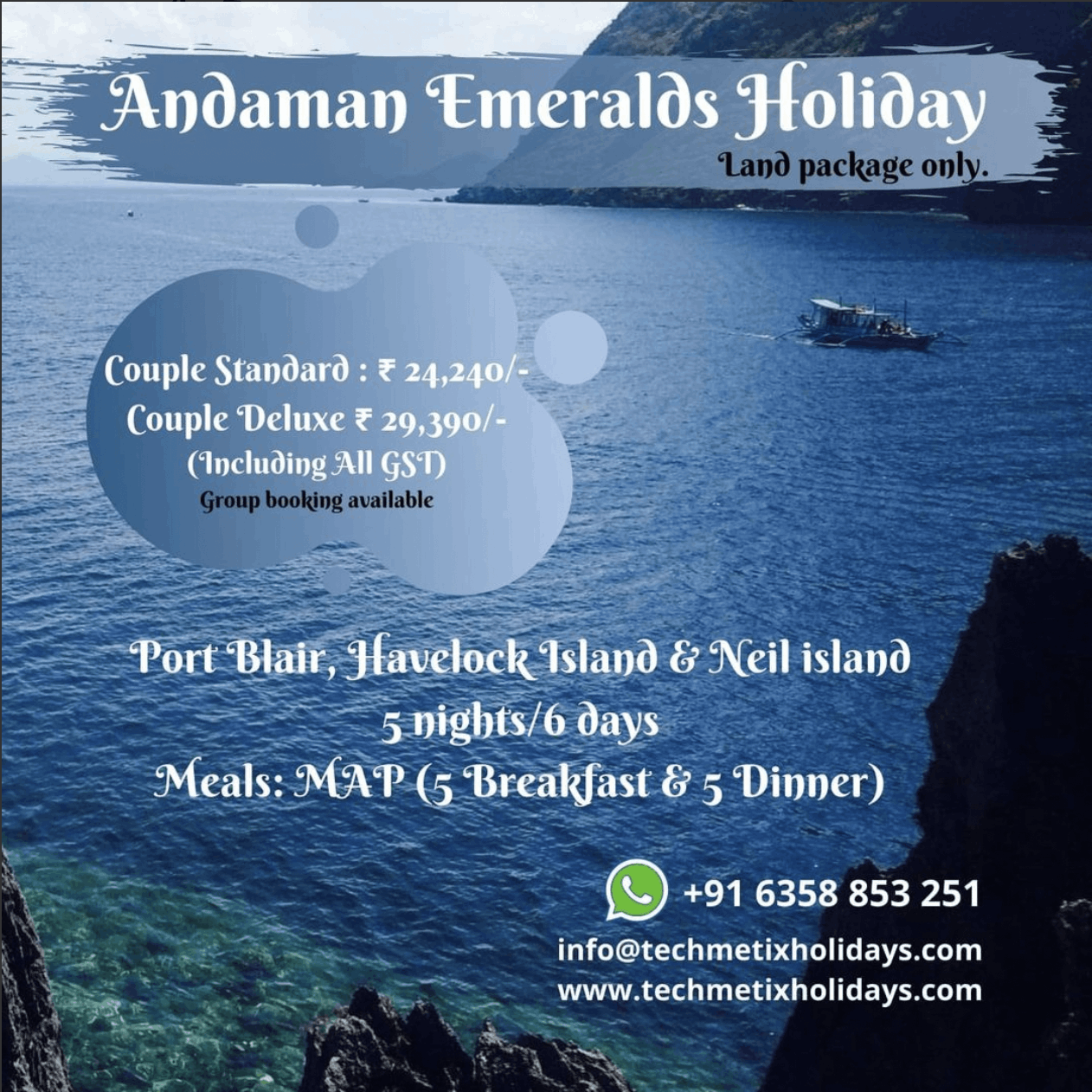 emeralds andaman